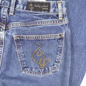 Jeans Baby Phat Taille 13 - Coupe Slim/skinny, Noir, Occasion En Très Bon état